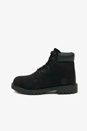 Timberland Klučičí kotníkové kožené boty 6 In Premium WP Boot - Kluci