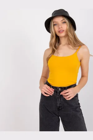 BASIC FEEL GOOD Světle oranžový základní top Indiana
