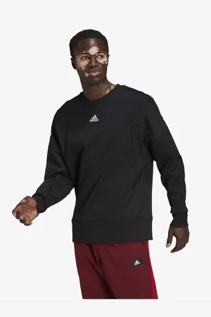 adidas Černá pánská mikina Performance - Pánské