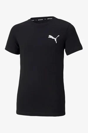 PUMA Černé klučičí sportovní tričko Active - Kluci