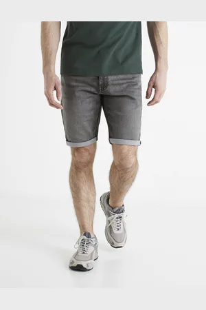 Celio Džínové kraťasy Boknitbm - Pánské