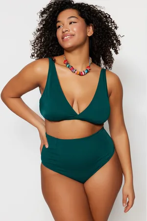 Trendyol Bikiny spodní díl TBBSS23CR00002/Green