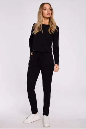 MADE OF EMOTION Dámský set Made_Of_Emotion_Jumpsuit_M583_Black