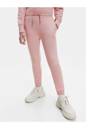 Calvin Klein Růžové holčičí tepláky Jeans - Holky