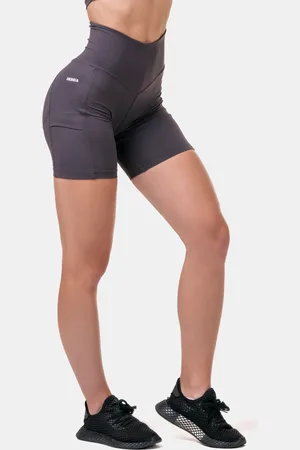 Nebbia Dámské cyklistické kraťasy Fit & Smart marron XS