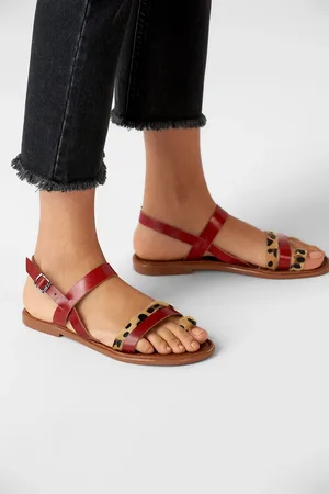 Trendyol Dámské sandály Leopard