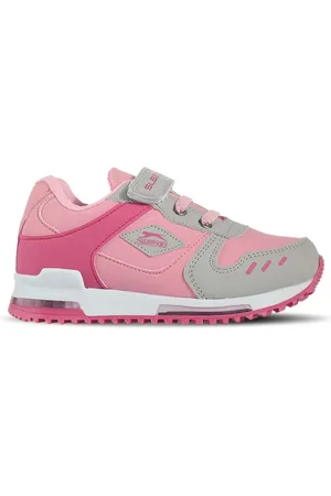 Slazenger Dívčí boty Edmond Sneaker šedé/růžové