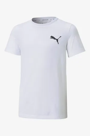PUMA Bílé klučičí sportovní tričko Active - Kluci