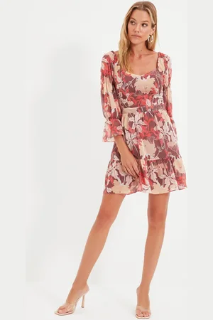 Trendyol Dámské šaty Patterned