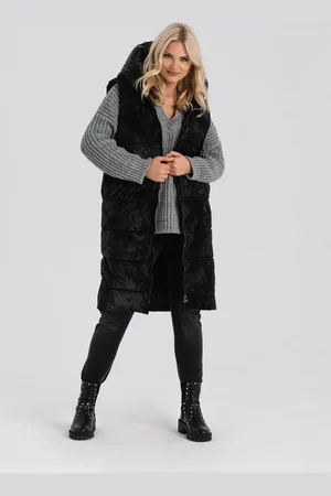 Look made with Love Dámská vesta 934 Pearl
