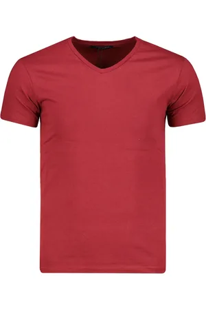 Trendyol Pánské tričko V-neck