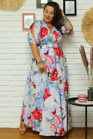 KARKO Dámské šaty Floral