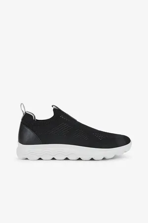 Geox Černé pánské slip on tenisky - Pánské