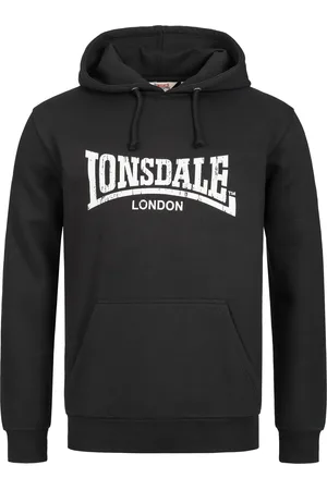 Lonsdale London Pánská mikina 113863-Black/White