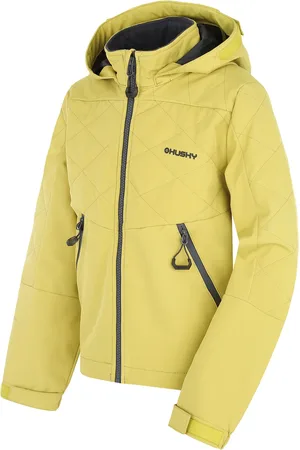HUSKY Dětská softshell bunda Salex K lime green