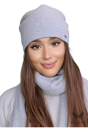Kamea Dámská čepice _Hat_K.22.018.05_Light_Grey