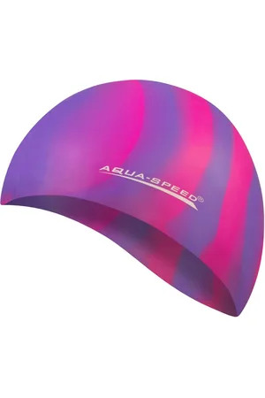 Aquaspeed Plavecké čepice Unisex s barevným vzorem 62