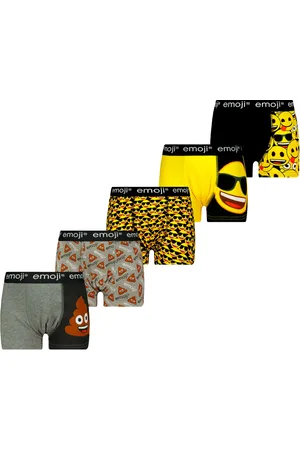 Licensed Chlapecké boxerky Emoji 5 Pack - Frogies