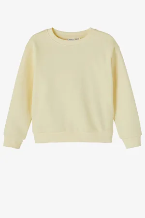 NAME IT Světle žlutá holčičí mikina Lena - unisex