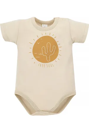 Pinókio Dětské body s krátkým rukávem a knoflíky Kids Free Soul