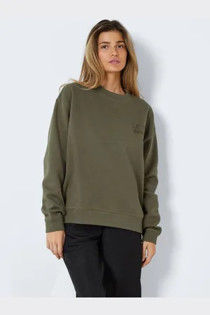 Noisy May Khaki dámská mikina Alden - Dámské