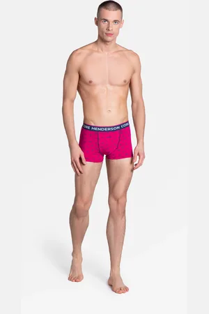 HENDERSON BARACCO Boxerky Lucky 38843-MLC Sada 2 kusů Dark Red-Navy Dark Red-Navy