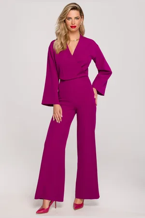 Makover Dámský overal _Jumpsuit_K147_Ruby