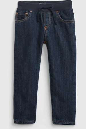 GAP Dětské džíny slim Washwell - Kluci