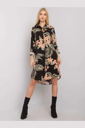 RUE PARIS Dámské šaty Fashionhunters Floral