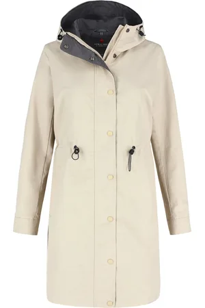 Volcano Dámský kabát _Coat_J-Dani_L22340-S23_Beige