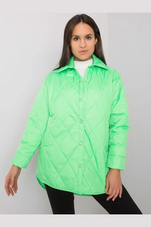Factory Price Dámská prošívaná bunda Zenya - fluo zelená