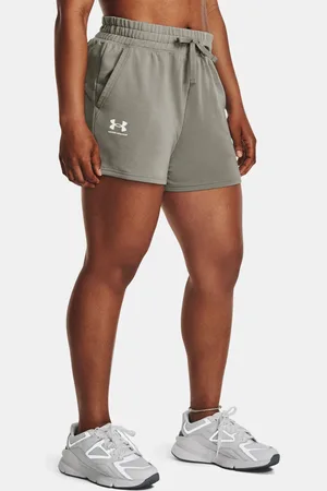 Under Armour Kraťasy UA Rival Terry Short-GRN - Dámské