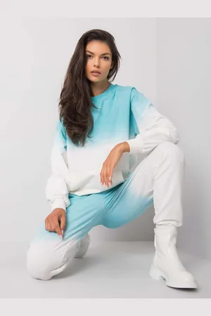 Fancy Modrá dvoudílná bavlněná souprava