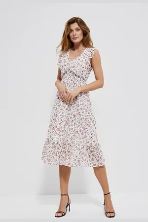 MOODO Dámské šaty Floral patterned