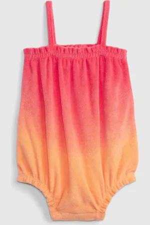 GAP Baby froté body na ramínka - Holky