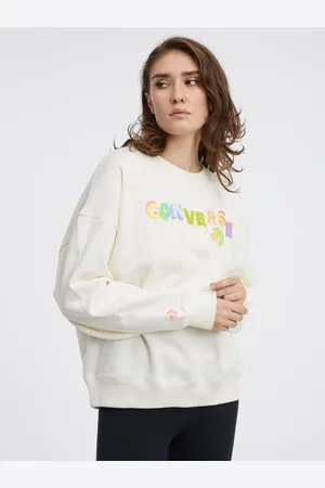 Converse Krémová dámská mikina - Dámské