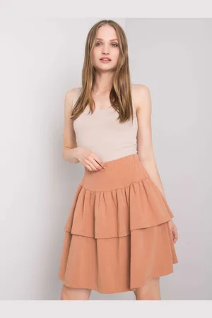 Fancy Hnědá mini sukně