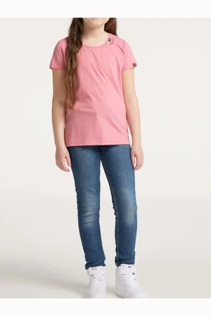 Ragwear Růžové holčičí basic tričko Violka - Holky