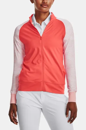 Under Armour Mikina UA Storm Midlayer FZ-RED - Dámské