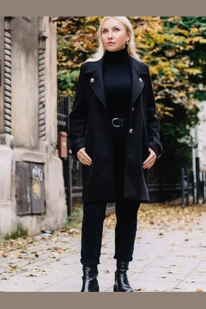 Lemonada Coat black cxp0451. R21
