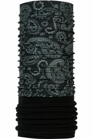 PAC Nákrčník RECYCLED FLEECE Paisley Black