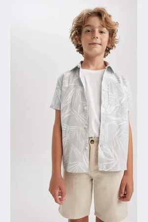 DeFacto Regular Fit Short Sleeve Shirt