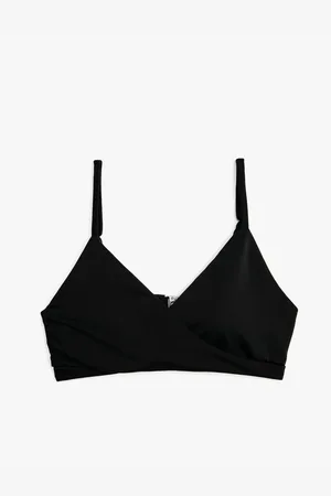 Koton Triangle Bikini Top s tenkým páskem