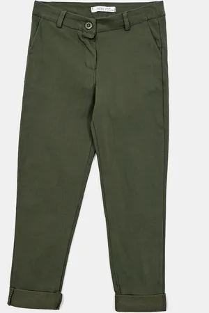 Hailys Zelené holčičí kalhoty Hailys - unisex