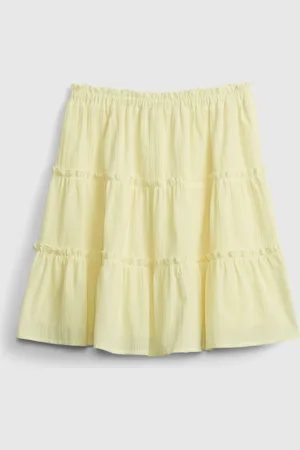 GAP Dětská sukně teen tiered skirt - Holky