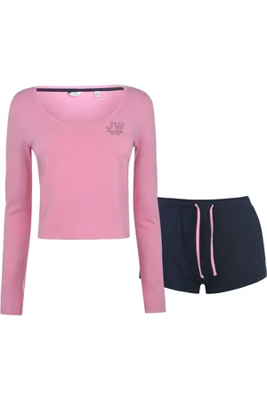Jack Wills Dansford Cropped Ls Set