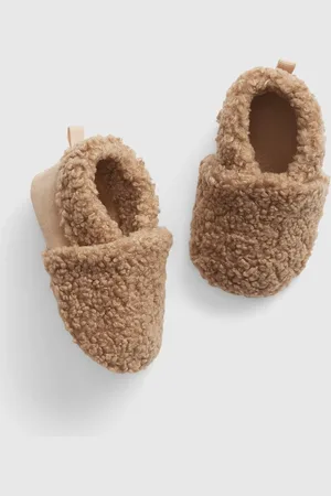 GAP Baby boty s kožíškem - Kluci