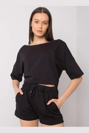 Fancy Černá dámská bavlněná sada