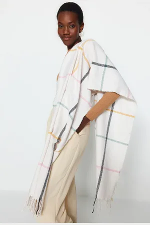 Trendyol Beige Checked Pattern Women