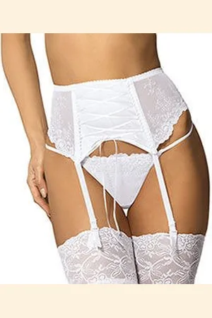 Gorteks Yvette / MS mini tanga - bílá